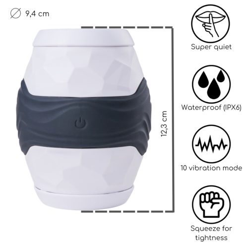 Desirel Grip Master - szorító maszturbátor (szürke)