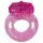 Vibrációs egyszeri péniszgyűrű (pink)