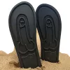 / Flip-flop papucs - péniszes mintával (fekete)