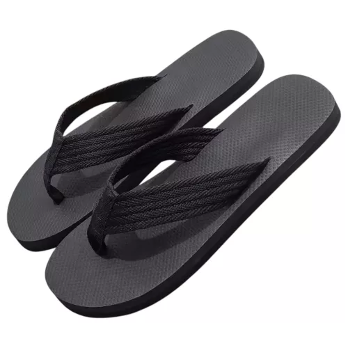/ Flip-flop papucs - péniszes mintával (fekete)