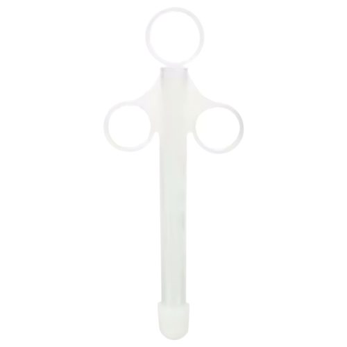 Síkosító adagoló fecskendő (fehér)