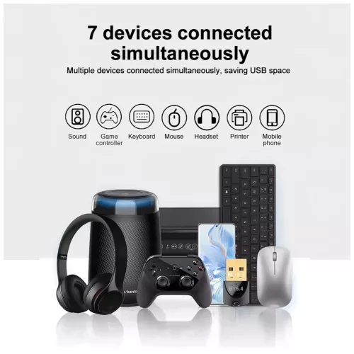 / Bluetooth 5.4 USB adapter 7 eszközig