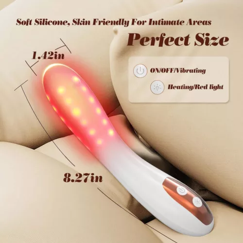 / IntiGlow - Hüvelyfiatalító LED G-pont vibrátor (fehér) -