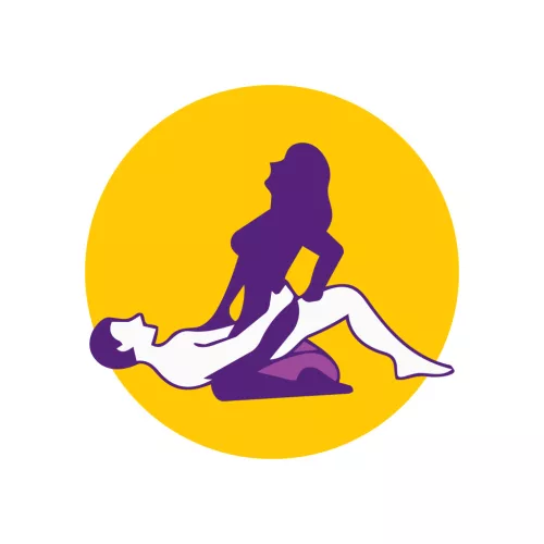 Desirel Magic Pillow - szív alakú szexpárna (piros)