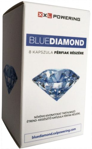 Blue "Kék gyémánt" Diamond Kapszula Férfiaknak 8db