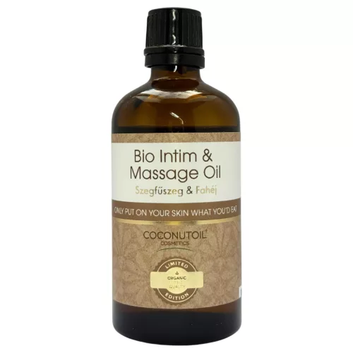 Coconutoil - bio Intim & Masszázsolaj - szegfűszeg-fahéj (80 ml)
