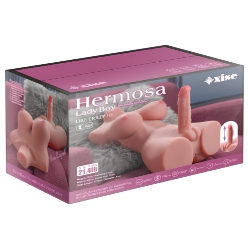 XISE Hermosa Lady Boy - vibrációs torzó lökő funkcióval