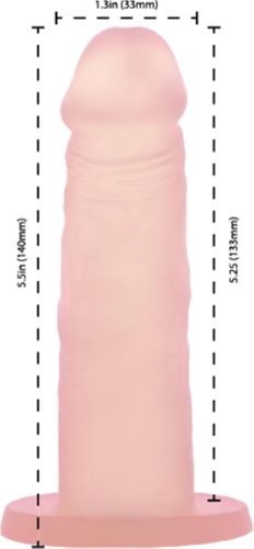 / Addiction Coctails - tapadókorongos dildó (barack)