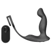 Sex HD Virgil - pénisz-és heregyűrűs prosztata vibrátor (fekete)