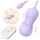 Sex HD Twist Egg - lökő vibrotojás távirányítóval (lila)
