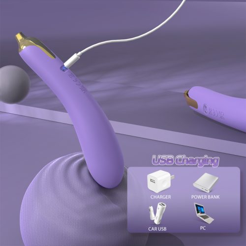 Sex HD - padlizsán vibrátor (lila)