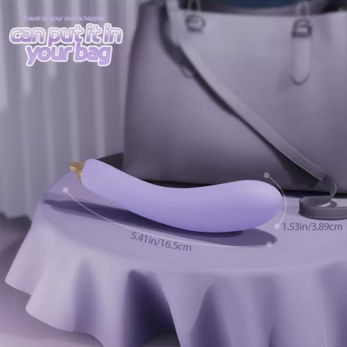 Sex HD - padlizsán vibrátor (lila)