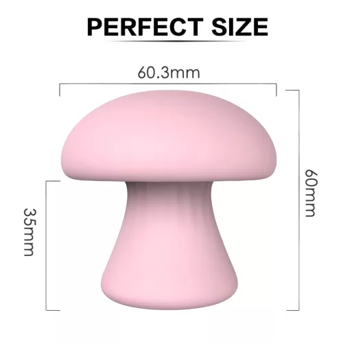 / Magic Mushroom - akkus vibrátor (pink)