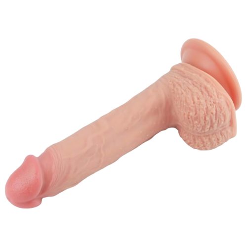 Lovetoy Nature Cock - tapadókorongos élethű dildó - 21cm (natúr)