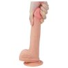 Lovetoy Nature Cock - tapadótalpas élethű dildó - 21cm (natúr)