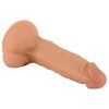 Mr. Rude - tapadókorongos élethű dildó - 19cm (natúr)