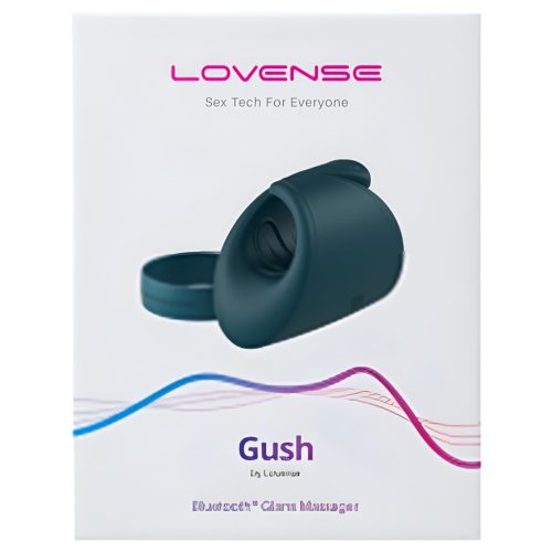 LOVENSE Gush - okos pénisz vibrátor (szürke)