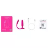 Lovense Lush Anal - App-vezérelt análvibrátor, LED-es – pink