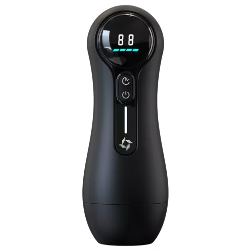 Leopard - szívó maszturbátor (fekete)