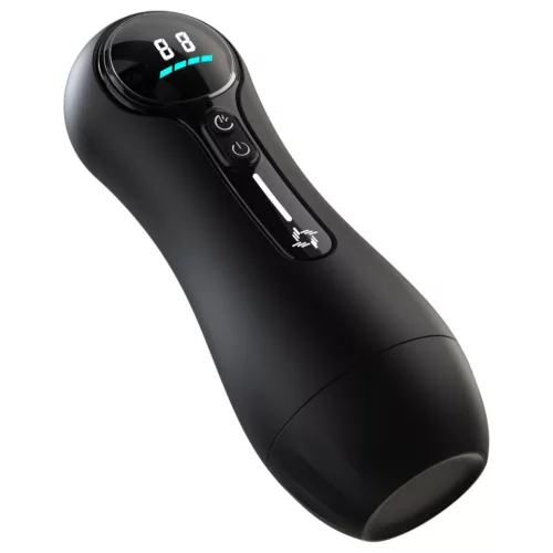 Leopard - szívó maszturbátor (fekete)