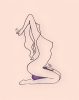 Bouncy Bliss Classic - felfújható párna vibrátor (lila)