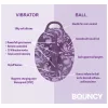 Bouncy Bliss Classic - felfújható párna vibrátor (lila)