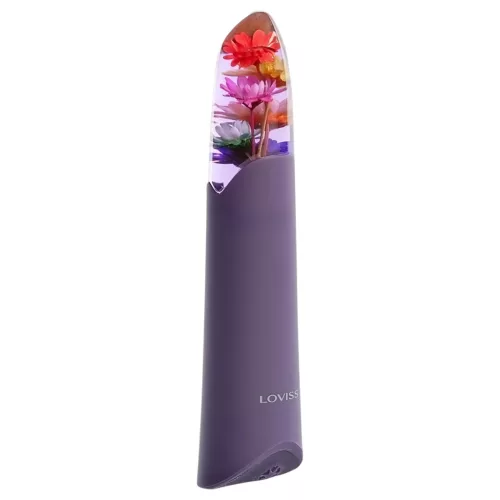 LOVISS Flower - mini rúdvibrátor (lila)