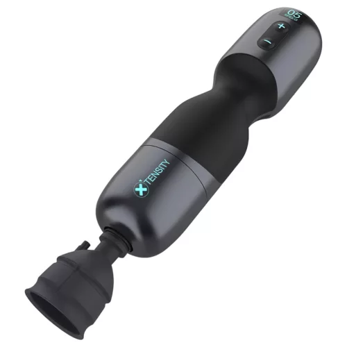 X'TENSITY – Mélystimulációs, vákuumos férfi maszturbátor (fekete)