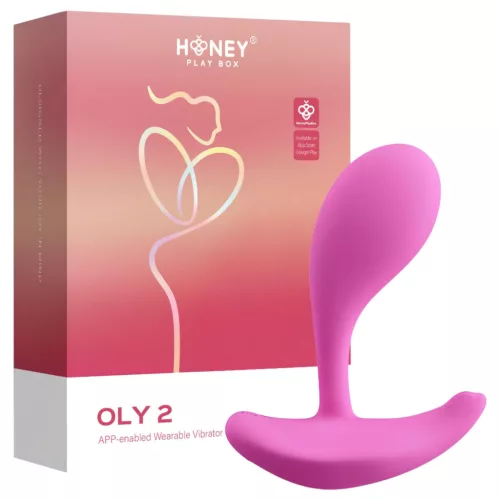 Honey Play Box Oly 2 – App-vezérelt G-pont és csiklóizgató vibrátor (pink)