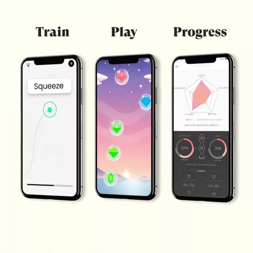 Perifit – App-vezérelt vibrációs gésagolyó (pink)