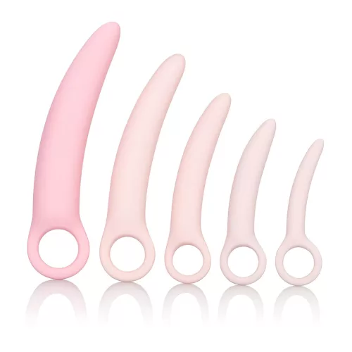 CalExotics Inspire - egészségügyi hüvely tágító szett (pink)