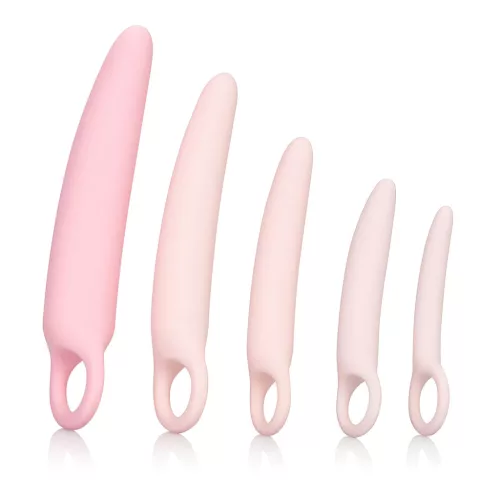 CalExotics Inspire - egészségügyi hüvely tágító szett (pink)