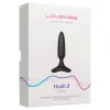 LOVENSE Hush 2 XS - akkus kis anál vibrátor (25 mm, fekete)