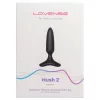 LOVENSE Hush 2 XS - akkus kis anál vibrátor (25 mm, fekete)