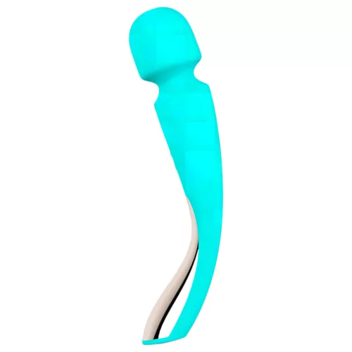 LELO Smart Wand 2 - türkiz akkus, vízálló masszírozó vibrátor (nagy)