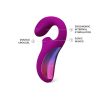 LELO Enigma - akkus, vízálló, 2in1 G-pont vibrátor (lila)