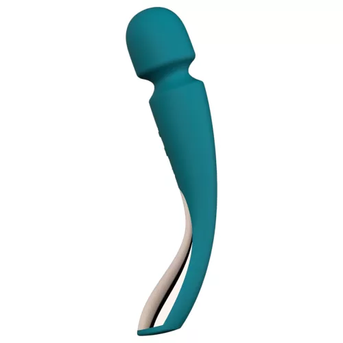 LELO Smart Wand 2 - közepes masszírozó vibrátor (türkiz)