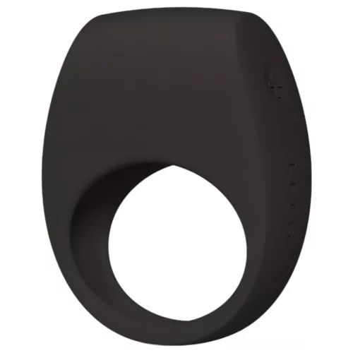 LELO Tor 3 – App-vezérelt vibrációs péniszgyűrű, férfiaknak (fekete)