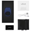 LELO Tor 3 – App-vezérelt vibrációs péniszgyűrű, férfiaknak (kék)