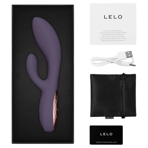 LELO INA Thrust - lökő vibrátor csiklókarral (lila)