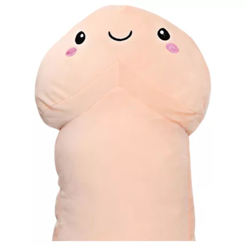 Ölelhető pénisz plüss - 30 cm (natúr)