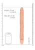 RealRock Double Dong 14 - dupla dildó (36cm) - natúr