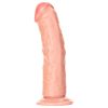 RealRock - tapadókorongos realisztikus dildó - 15,5cm (natúr)