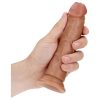 RealRock - realisztikus dildó - 15,5cm (sötét natúr)