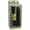 Doc Johnson Mini F-Machine Piston - távirányítós lökő vibrátor (fekete)