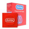 Durex Feel Intimate - vékonyfalú óvszer (3db)