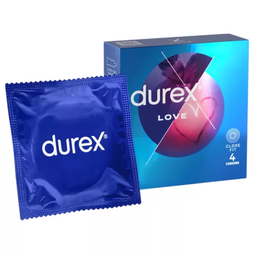 Durex Love Close Fit - szűkebb szabású óvszer (4 db)