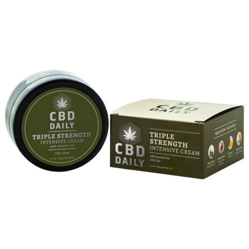 / CBD Daily Triple Strength - kannabisz alapú bőrápoló krém (48g)