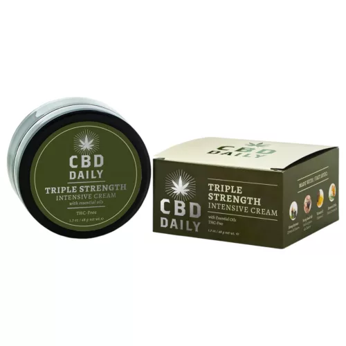 / CBD Daily Triple Strength - kannabisz alapú bőrápoló krém (48g)