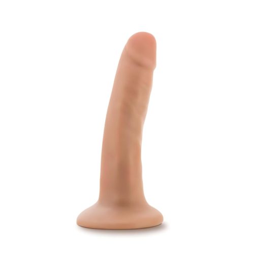 Dr. Skin 5,5 - tapadókorongos élethű dildó - natúr (14cm)